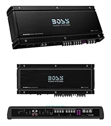 Amplificador Boss 2400w 0x4600 Led 4 Canales Clase A