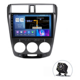 Estéreo 1+16g Para Honda City 2008-2013 Cámara Wifi Gps