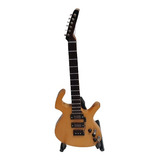 Guitarra Rock Pesado Mini-instrumento Salvat 17cm C/ Suporte
