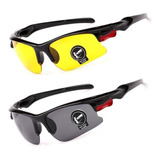 Gafas Para Motociclistas Ver De Noche + Funda Regalo