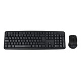 Kit Teclado Y Mouse Alambrico Perfect Choice Pc-201076 Negro