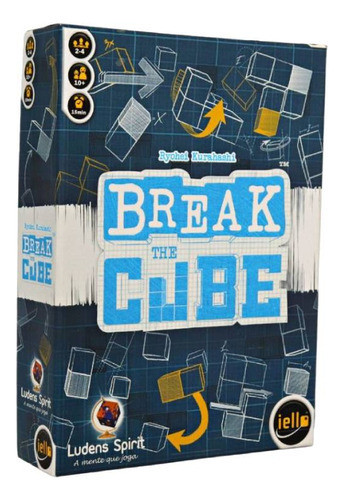 Break The Cube - Jogo De Tabuleiro - Ludens Spirit