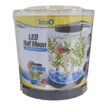 Bettera Tank Tetra Half Moon 4lt Luz Led Usb Betta Adorno