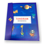 Tangram Magnético Rompecabezas Didáctico + Libro 96 Figuras