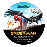 Sticker Original De Cine Spiderman Calcomania Spider Man Hom