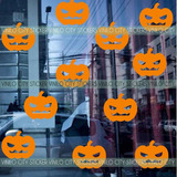 Vinil Decorativo Pegatinas Para Ventanas Halloween V2 50 Pzs