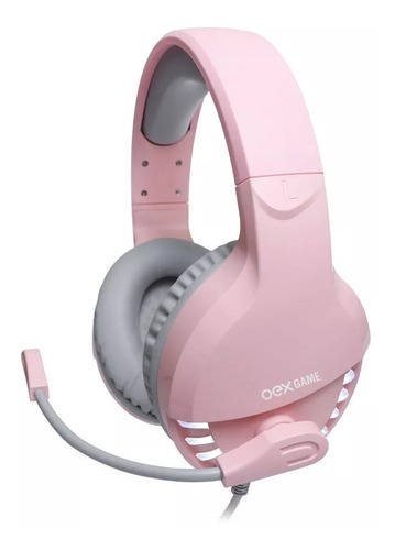 Headset Gamer Pink Fox Surround 7.1 Hs414