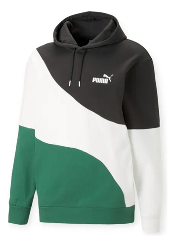 Polerón Puma Power Cat Hoodie Fl Hombre Adulto Algodón 67409