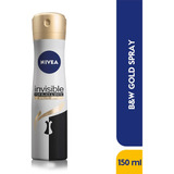 Nivea Antitranspirante Black & White Invisible Satín En