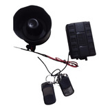 Auto Alarma Buster Control Tapa Con Sirena 12v 15w