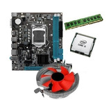 Kit Pl Mãe H61 + Proc I5 2400 + Mem 4 Gb Ddr3 + Cooler