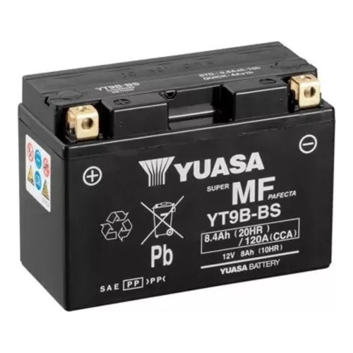 Bateria Motos Yuasa Yt9b-bs 12v 8ah Yamaha Yzf R6 R6s