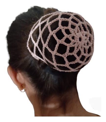 Redesilla Rodete Ballet Danzas Crochet Con Elastico