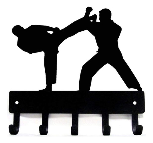 The Metal Peddler Karate Sparring Sport - Llavero De Pared -