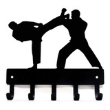 The Metal Peddler Karate Sparring Sport - Llavero De Pared -