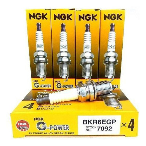 Kit De 4 Bujias Ngk Chevrolet Aveo 1.6 2013 2014 2015 2016