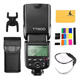 Godox Tt600 24g Flash Inalambrico Speedlite Masterslave Flas