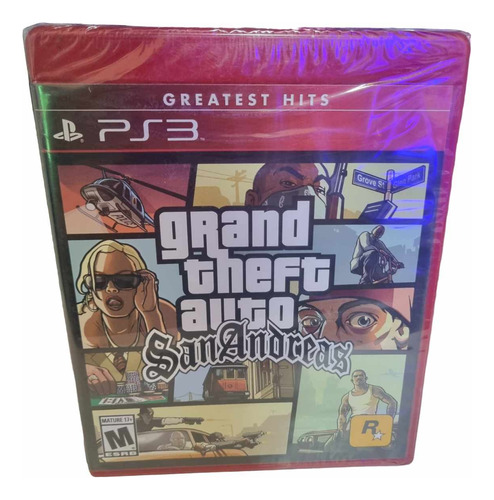 Ps3 Grand Theft Auto San Andreas