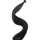 Cabelo Humano Castanho Tela Tic Tac 50g 80cm Mega Hair