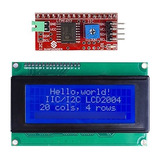 Módulo Sunfounder Iic I2c Twi Serie 2004 Lcd 20x4 Escudo De 