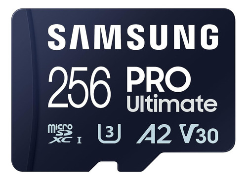 Microsd Samsung Pro Últimate 256 Gb C10 U3 V30 Speed 200 4k