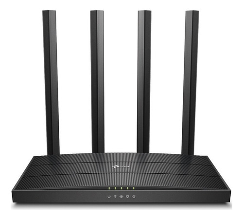 Router Wifi Tp Link C80 Doble Banda 4 Antenas Ac1900 Color Negro