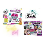 Set De Spa Pies + Set Uñas Juguete 2x1 Girl Creator Oferta!!