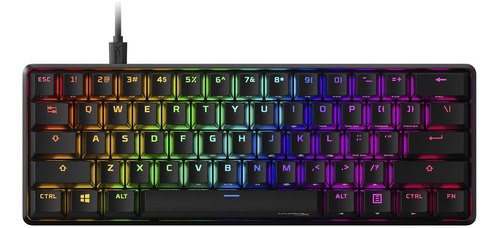 Hyperx Teclado Mecanico Alloy Origins 60 Hx Red Hkbo1s-rb-us