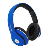 Audífonos Necnon Nbh-01r, Con Bluetooth Inalámbricos, Color Azul