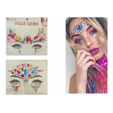 Strass Face Stickers Cristales Glitter Rostro Ojos Festival