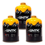 3 Cartucho Refil Maxxgas 450g Tekgas Grande Nautika Ntk