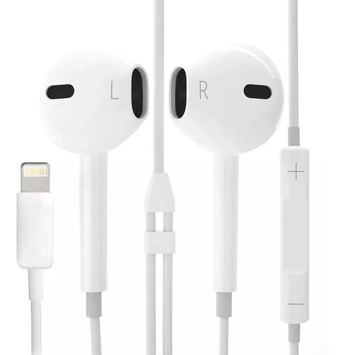 Auricular Original Apple Earpods Lightning iPhone X 7 8 Plus Xr Xs Max