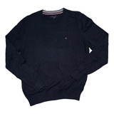 Sueter Tommy Hilfiger Grande L Azul