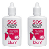 Kit 2 Base Sos Recuperador De Esmalte C/ Acetato De Etila 