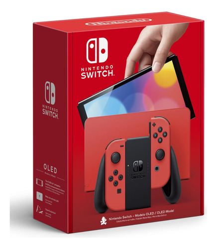 Nintendo Switch Oled 64gb Cor Vermelho Edição Especial