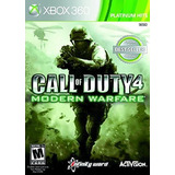 Videojuego Call Of Duty 4 Modern Warfare Edición Juego Del