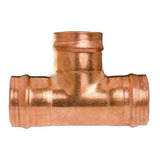 Tê 90° Cobre Liso Água Quente E Fria 28mm Ou 1  Ramo