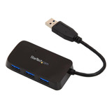 Hub Usb 3.0 4 Puertos Bocas Mini Startech