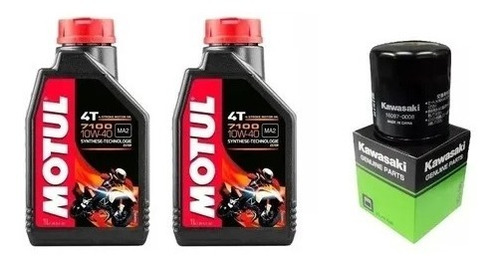 Kit Service Versys-x300  Filtro Original + Aceite Motul 7100