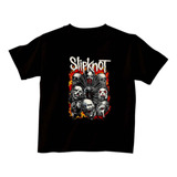 Remeras Infantiles Slipknot Metal |de Hoy No Pasa| 6