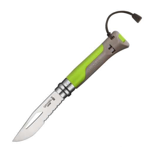 Navaja Opinel Nro.8 Inox Outdoor Verde - Crt Ltda