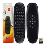 Controle Mini Teclado Air Mouse Wireless S/fio Android Tv-