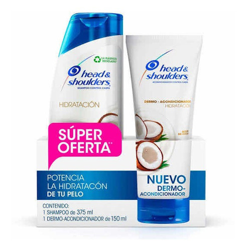 Head & Shoulders Shampoo Y Acondicionador Aceite Coco Kit