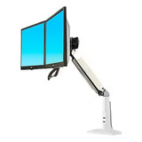 Soporte Doble Monitor 22-27  Brazo Largo Con Usb3.0