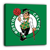 Cuadro Canvas Básquetbol Nba Boston Celtics 40x40cm