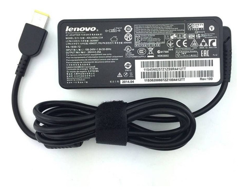 Cargador Lenovo G40 G50 B40 B50 20v 65w 45w Pin Usb Original