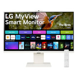 Monitor LG 32sr85u-w 4k Uhd 32  Con Webos, Usb-c, Webcam Y A