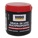 W80 Grasa De Litio Multiproposito X250 Gramos