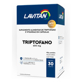 Lavitan Sonus 30caps Suplemento Alimentar De L-triptofano