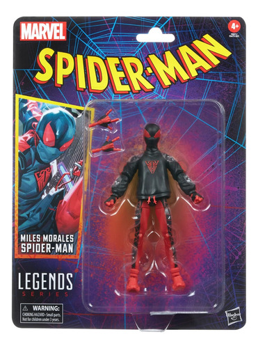 Figura Miles Morales Spider-man Marvel Legends Spider-man 